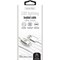 Iessentials Charge and Sync Braided 10 ft. Lightning to USB Cable (White) IEN-BC10L-WT - alternate 2